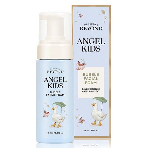 비욘드 엔젤 키즈 버블 페이셜 폼, 150ml, 1개