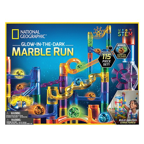 내셔널지오그래픽 야광 마블런 115 PCS RTNGMRGID115, 혼합색상, 1개