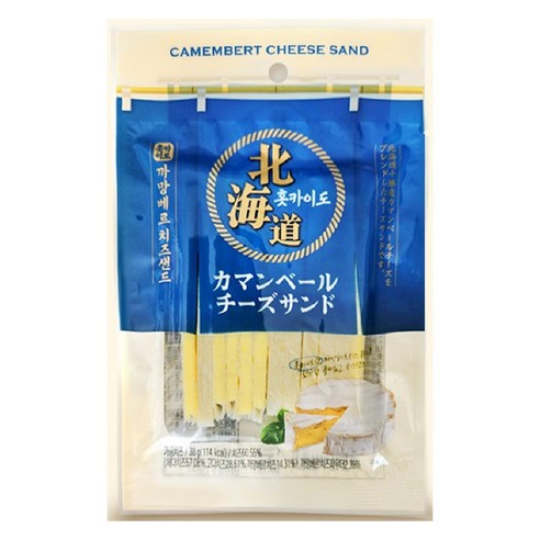 훗카이도 까망베르 치즈샌드, 1개, 38g