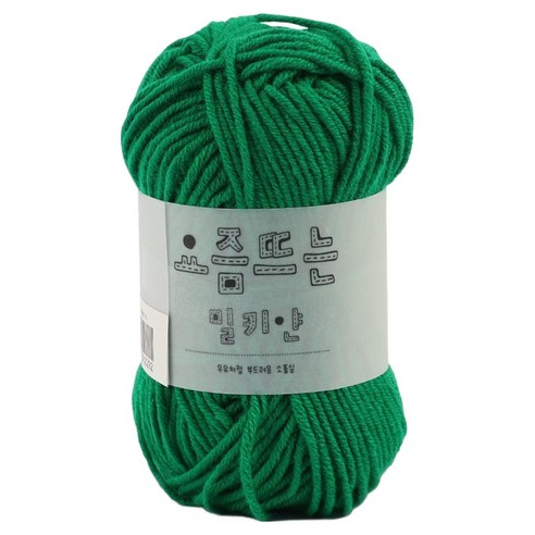 브랜드얀 요즘 뜨는 밀키얀, 1개, 71번 딮그린