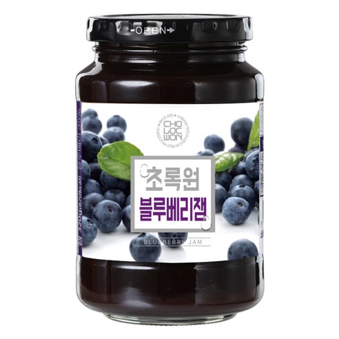 초록원 블루베리잼, 320g, 1개