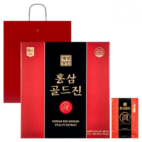 개성상인 홍삼골드진, 30회분, 1.5L, 1개