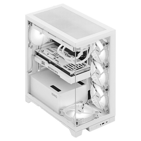 이그닉 2025 인테그 마스터 9900X 라이젠9 라이젠 9000 시리즈, 화이트, 64GB, 2TB, WIN11 Home, IG-ITM00026