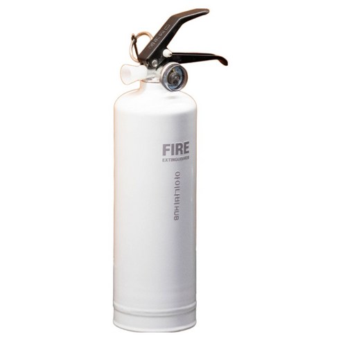 아이나비허브 휴대용 스트랩포함 차량용 소화기 ISFE-L01, 1개, 화이트, 1.45kg