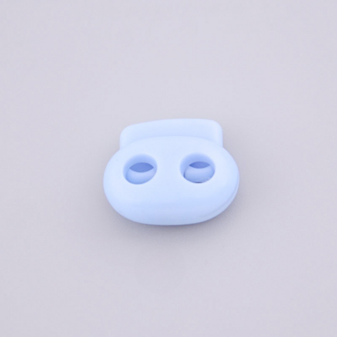 미소로운 다용도 끈길이 조절 버클 18 x 16 x 5 mm, 라이트블루, 10개