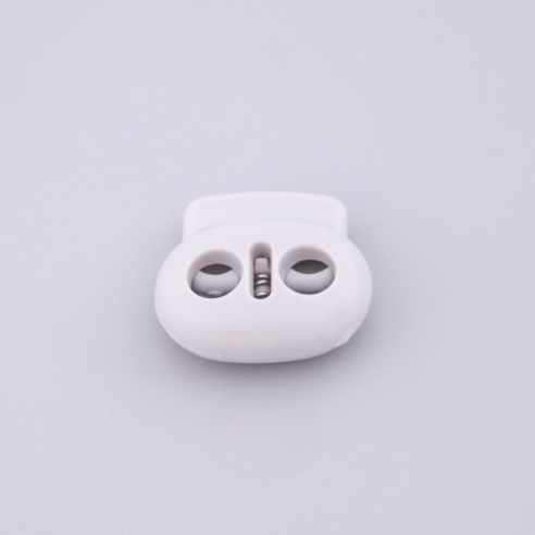 미소로운 다용도 끈길이 조절 버클 18 x 16 x 5 mm, 라이트그레이, 10개