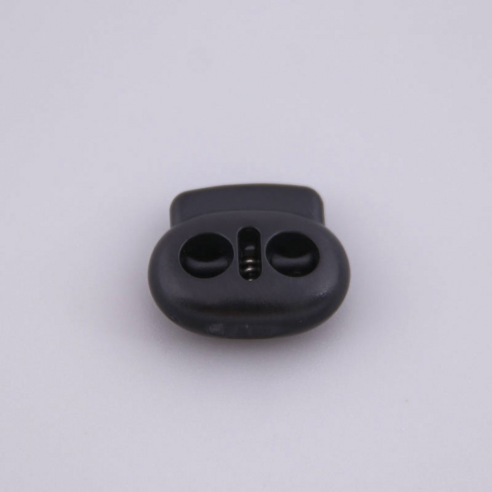 미소로운 다용도 끈길이 조절 버클 18 x 16 x 5 mm, 블랙, 10개