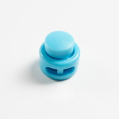 미소로운 기본원형 끈길이조절 버클 19 x 17 x 5 mm, 라이트블루, 10개