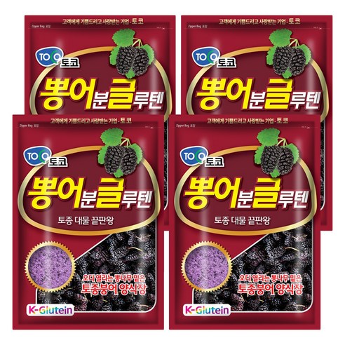 토코 뽕어분글루텐 떡밥, 4개