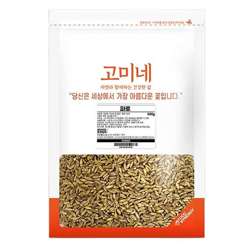 고미네 파로, 500g, 1개