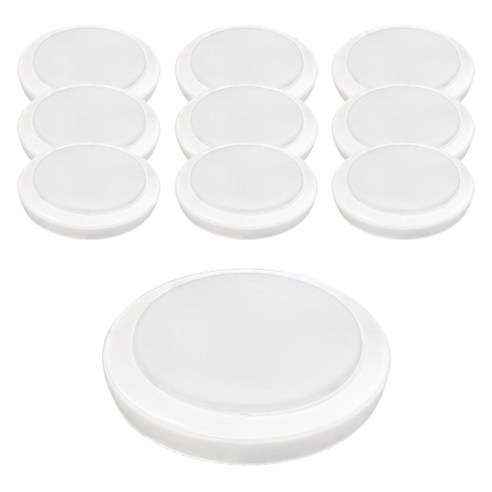 LED 스마트 원형 직부등 15W 주광색, 화이트, 10개