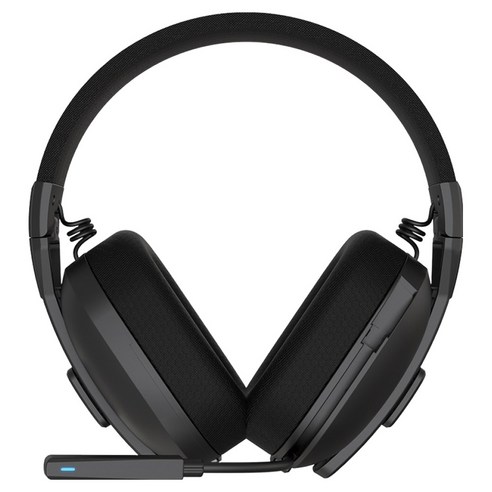 앱코 유무선 2.4GHz 블루투스 3모드 경량 게이밍 헤드셋, 블랙, MR300