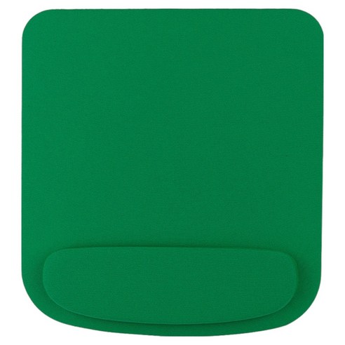 머니풀 마카롱컬러 부드러운 손목보호 마우스패드, MF GREEN, 1개