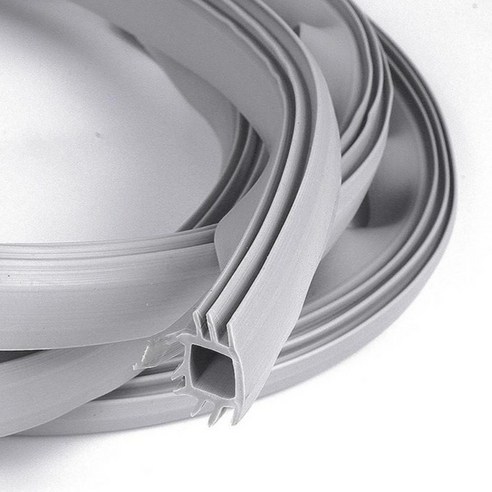 애드라이프 방 현관문 고무 틈새막이 벌레 차단 방음 방풍 완충 날개형 가스켓 패킹 2.1m, 3개