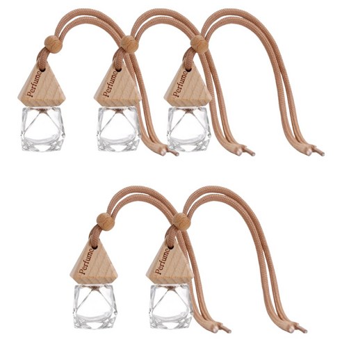 아워웍스 차량용 디퓨져 용기, 우드, 5개, 8ml