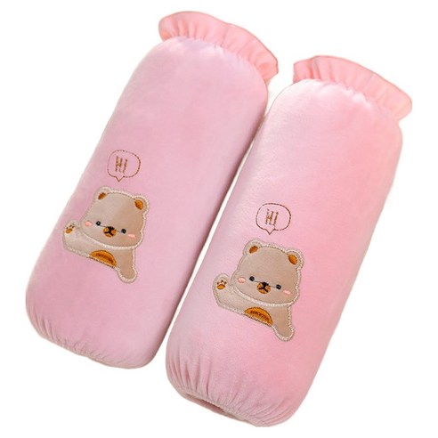 디미스 미술 보조 용품 팔토시 2p, 곰돌이핑크하이