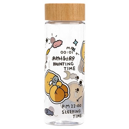 릴팡 춘식이 클리어 보틀, 혼합색상, 1개, 500ml