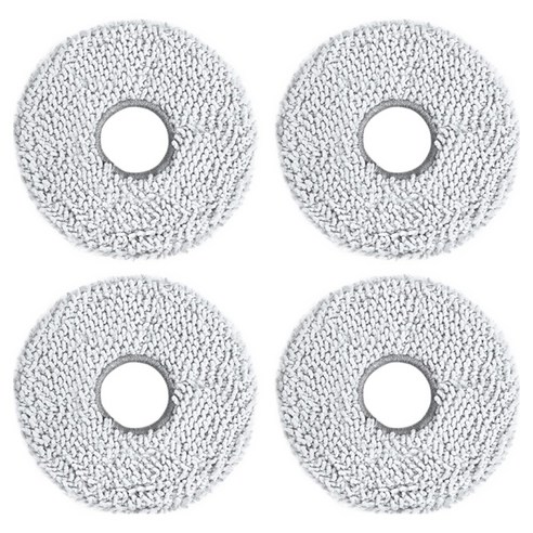 ECOVACS 디봇 X5 시리즈 전용 회전형 물걸레, 4개, DCC040047