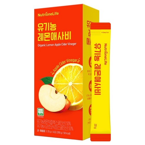 뉴트리원 유기농 레몬 애사비 14p