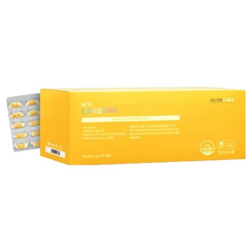 뉴트리코어 달맞이꽃종자유 510g, 600정, 1개