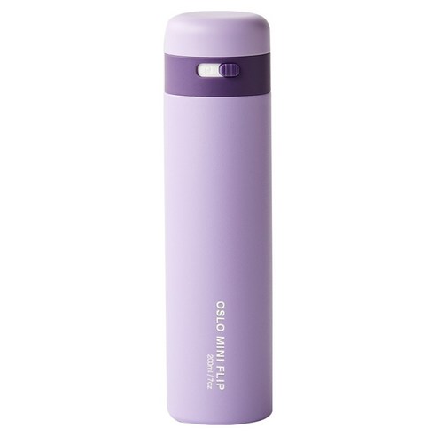 오슬로 미니 플립 텀블러, 퍼플, 1개, 200ml