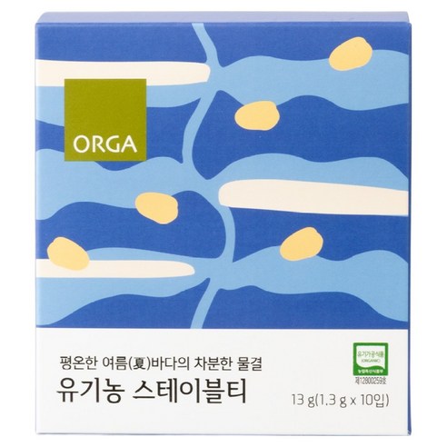 올가홀푸드 유기농 스테이블티, 1.3g, 10개입, 1개