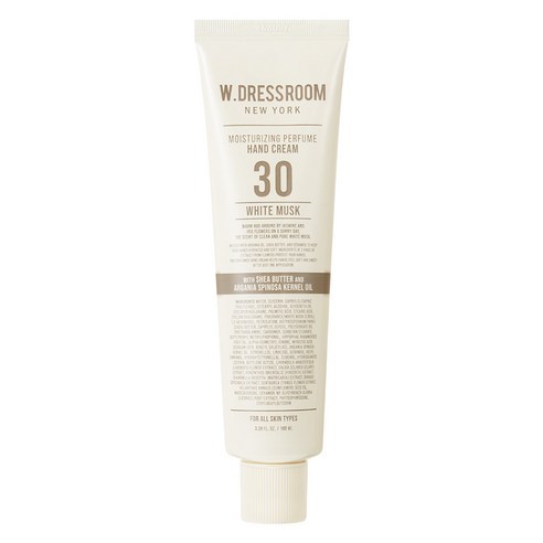 더블유드레스룸 퍼퓸 핸드크림 30 화이트머스크, 100ml, 1개