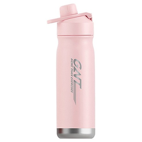 포터블 스포츠 스텐 보온 보냉 텀블러, 핑크, 1개, 700ml