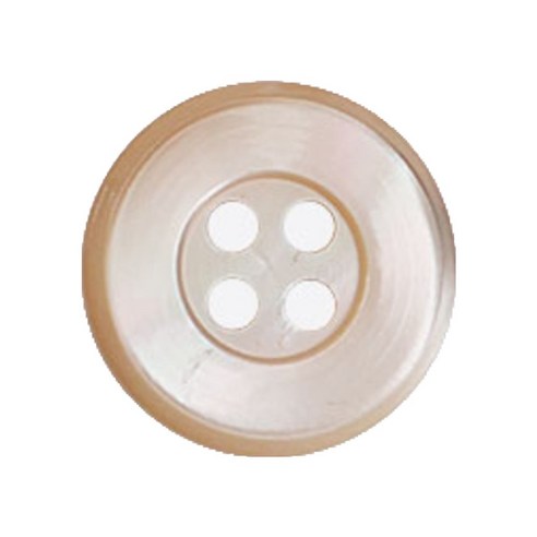동대문단추왕 리얼 자개 단추 13mm RS-02, 베이지, 8개