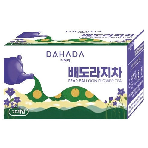 다하다 배도라지차, 1.2g, 20개입, 1개