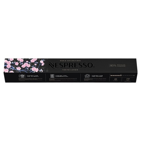 네스프레소 오리지널 월드 익스플로레이션 캡슐커피 도쿄 룽고, 5.8g, 10개입, 1개