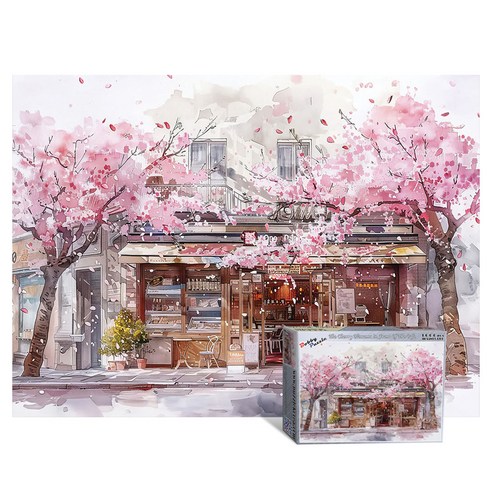 애드원퍼즐, 벚꽃 지던 그날, 1개, 1000피스