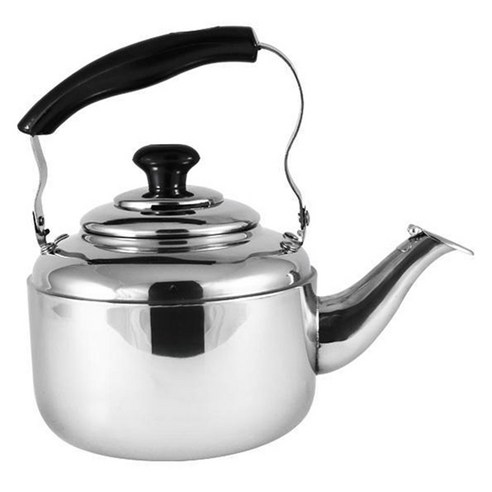키친플라워 뉴 하모니카 주전자 IH, 5L, 실버, 1개