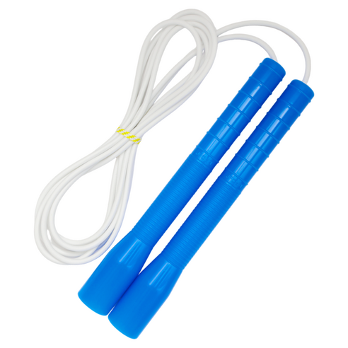제이에프로프 스피드 줄넘기 가로형, 파란색 + 흰줄, 1개