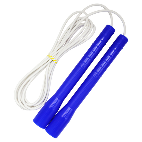 제이에프로프 스피드 줄넘기 가로형 3.3, 남색 + 흰줄