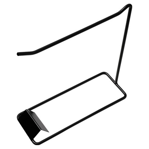 쿠리풀 키링 악세서리 일자형 거치대 1열, 블랙, 1개