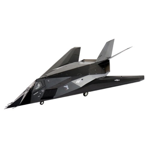 하비마스터 레프리카 1:72 F-117A 나이트호크 미공군 모형 2021 HM420375BK, 블랙, 1개