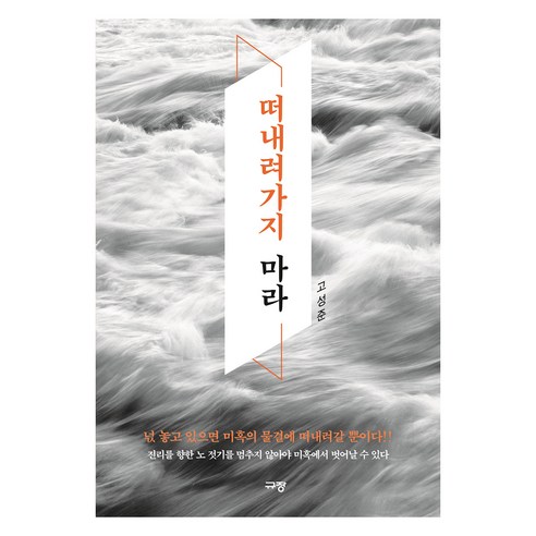 떠내려가지 마라, 규장, 고성준