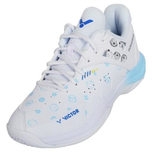 빅터 도라에몽 리미티드 에디션 배드민턴화: 겨울 코트를 빛낼 특별한 만남 빅터도라에몽