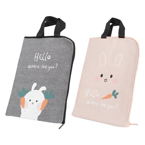 잇츠온 HELLO 파우치 에코백 2종 세트