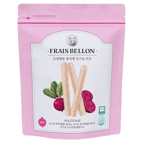 프레벨롱 롱떡뻥, 40g, 1개, 유기농 비트