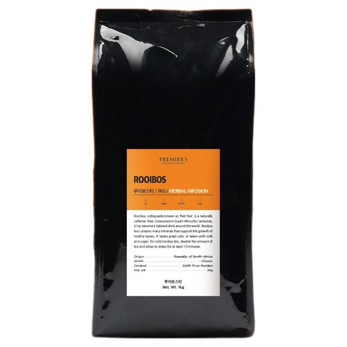 프리미어스 루이보스 루즈티, 1kg, 1개, 1개입