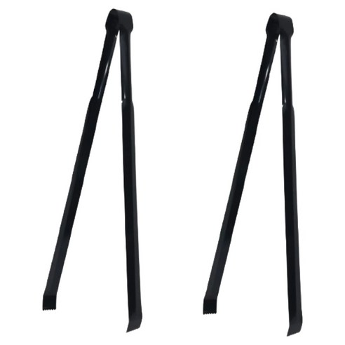 이지리빙 플로깅 쓰레기 청소 집게 70cm, 블랙, 2개