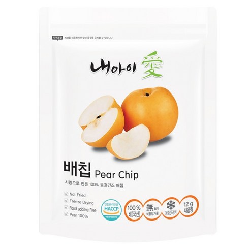 내아이애 과일 배칩, 12g, 1개