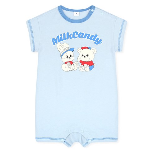 MilkBaby 유아용 꼬꼬마롬퍼 우주복