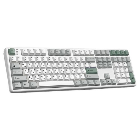 한성컴퓨터 저소음 가스켓 3모드 폼떡 유무선 기계식 키보드, 메탈화이트, GK798 PRO, 문라이트축