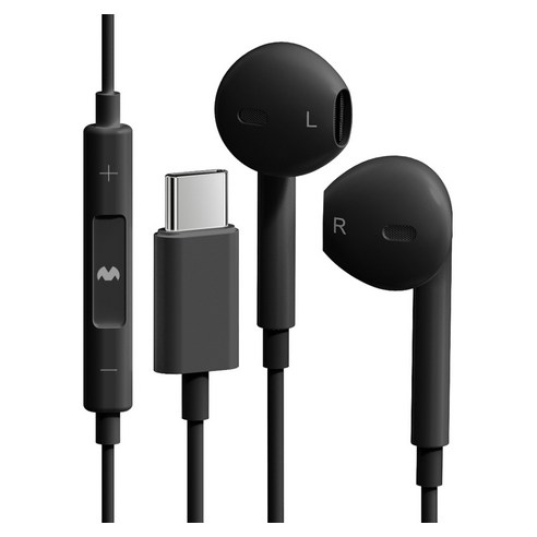 구스페리 스테레오 오픈형 유선 이어폰, ZR-M7 c-type, 블랙