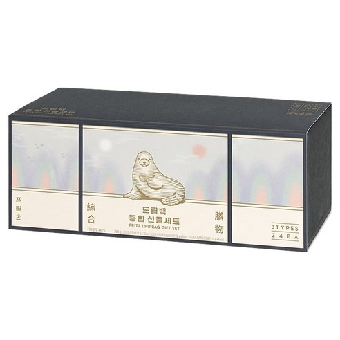 프릳츠 드립백 커피 3종 종합 선물세트, 12g, 1개, 24개입