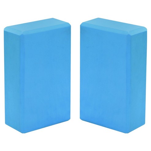 대한 필라테스 EVA 요가블럭, 아쿠아블루, 2개