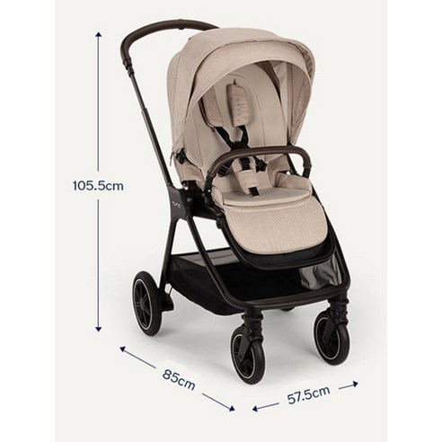 뉴나 트리브넥스트: 일상과 여행을 아우르는 프리미엄 절충형 유모차